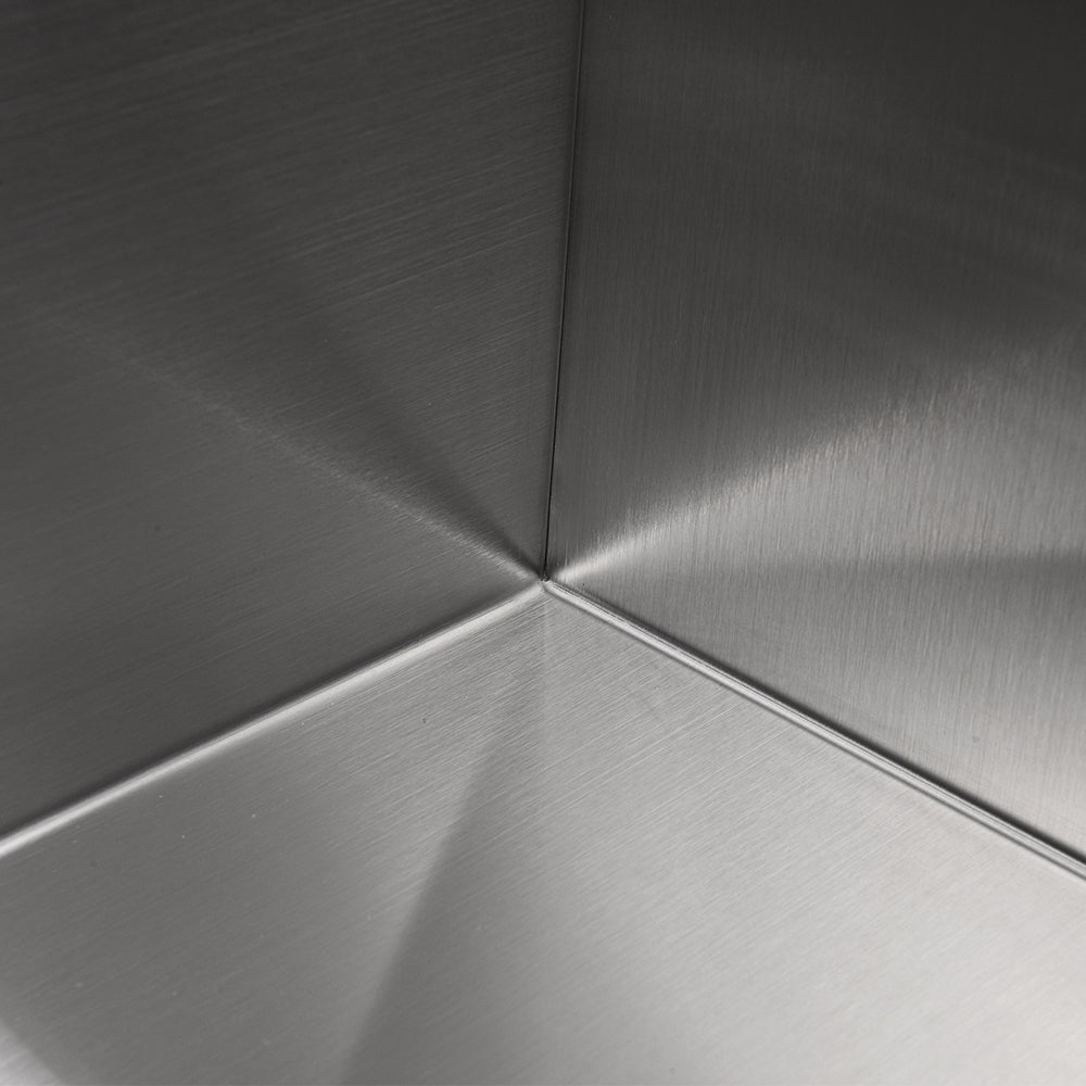 Oakland 30" Under Mount Stainless Steel Kitchen Sink 93 Degree Model# KSH30189R