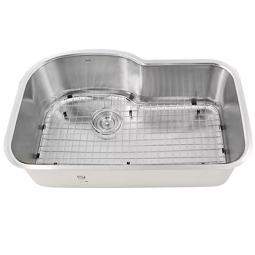 Nantucket Sinks - Oblong Undermount Stainless Steel Kitchen Sink, 16 Gauge Model#  MOBYXL-16