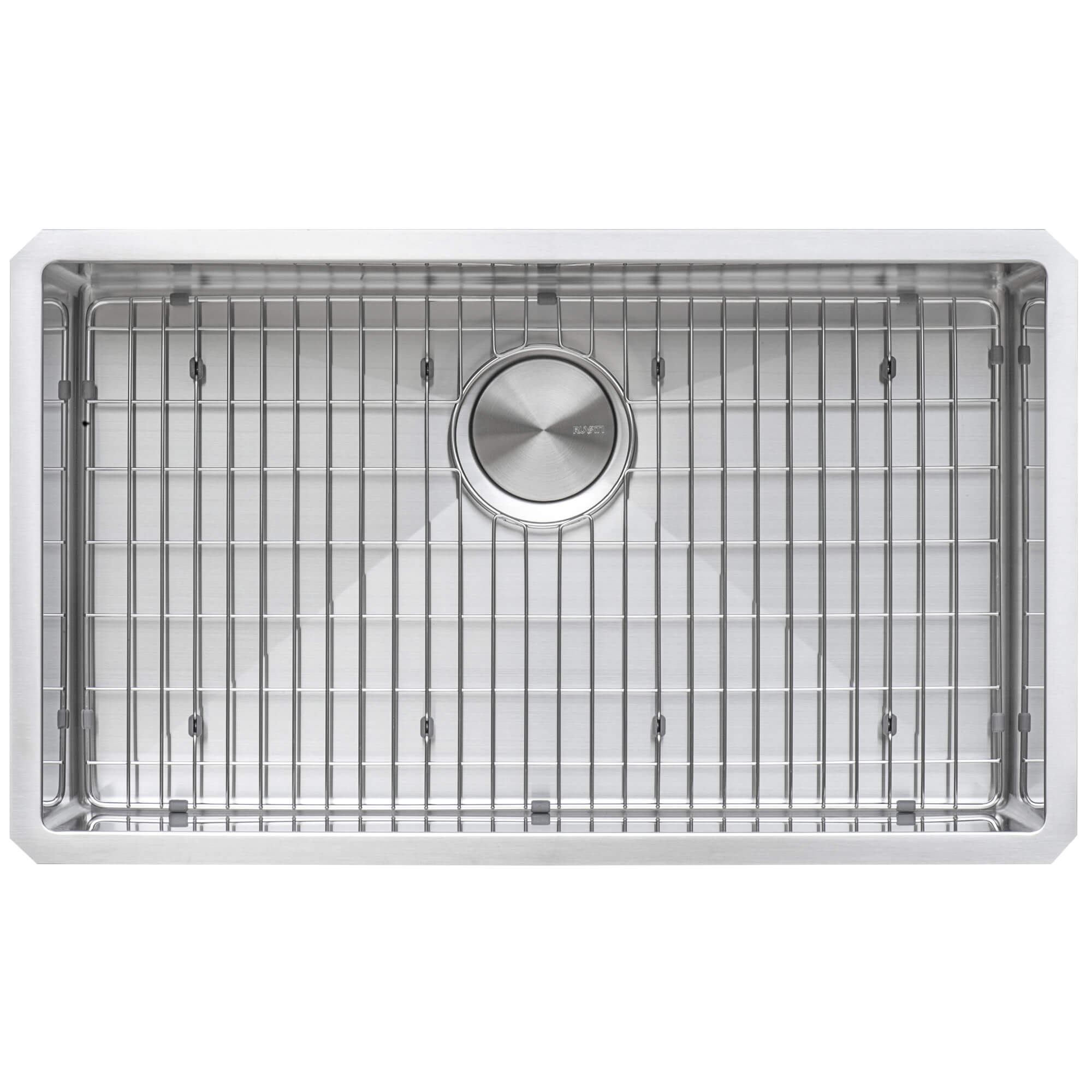 Gravena Model: RVH7300 Ruvati 30-inch Undermount 16 Gauge Stainless Steel Rounded Corners Kitchen Sink Single Bowl – Model# RVH7300