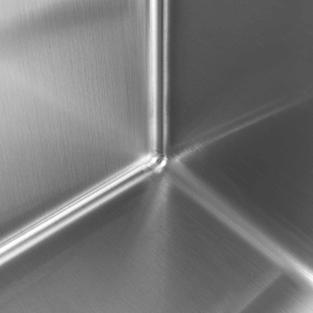 27″ Handmade Undermount Single Bowl Stainless Steel Kitchen Sink- Model #KSH27189L