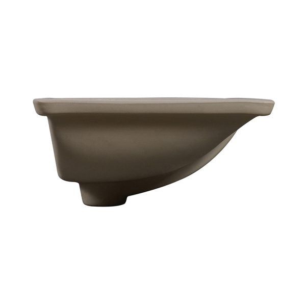 Oakland 18″ x 13″ White Rectangle Undermount Ceramic Bathroom Sink with Overflow Drain – Model# LVU1813W