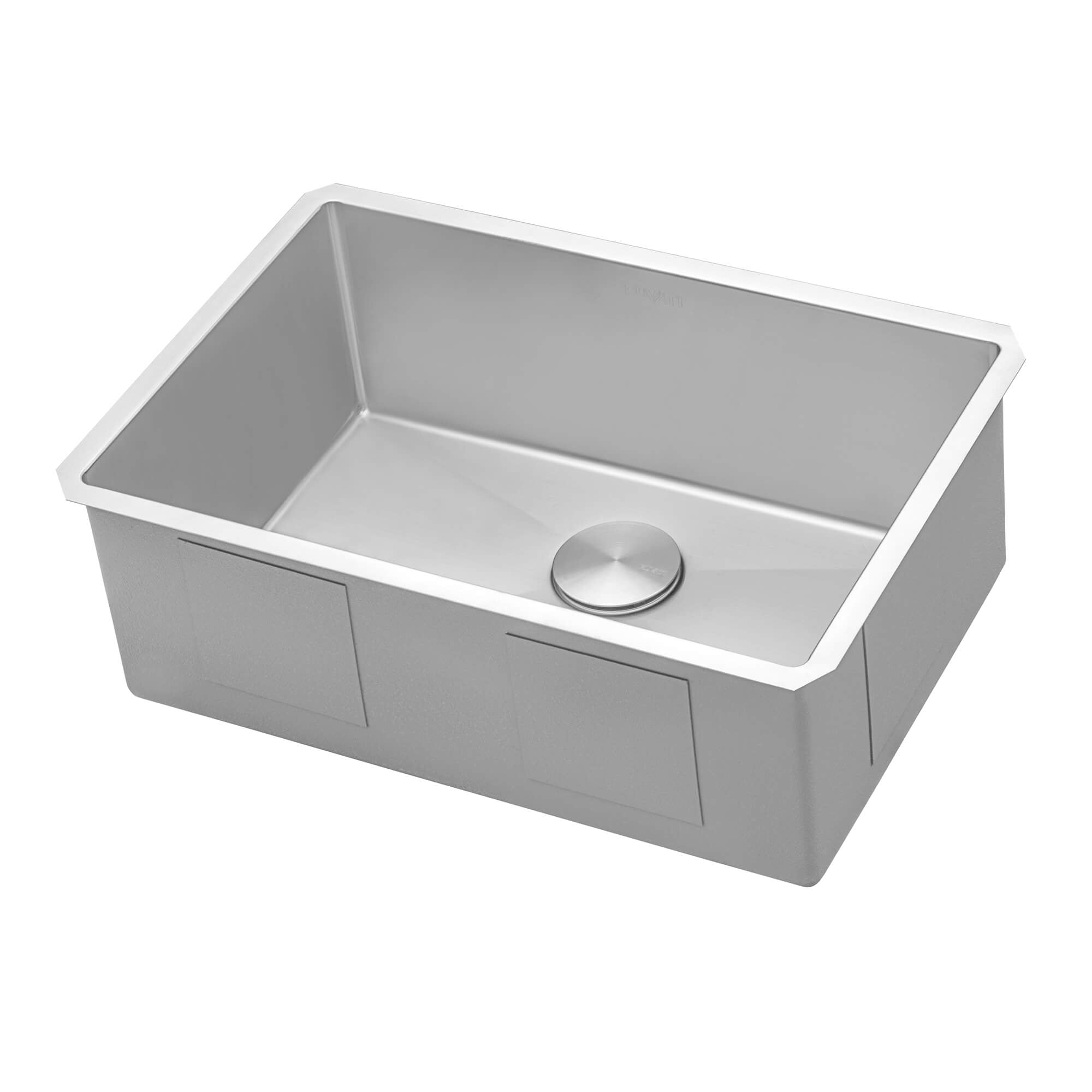 Gravena Model: RVH7250 Ruvati 28-inch Undermount 16 Gauge Stainless Steel Kitchen Sink Rounded Corners Single Bowl – Model# RVH7250