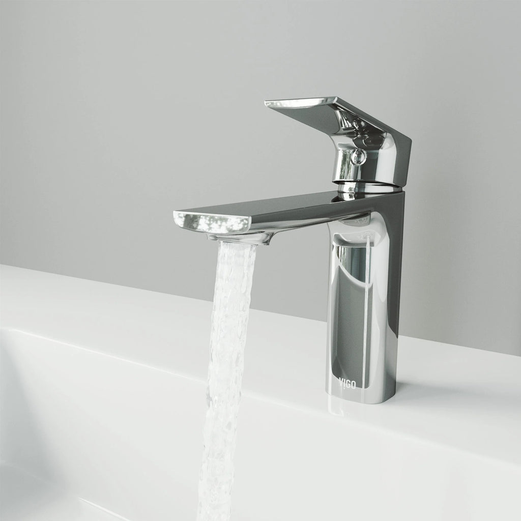 VIGO - Davidson Single Hole Single Lever Bathroom Faucet In Chrome Model# VG01043CH