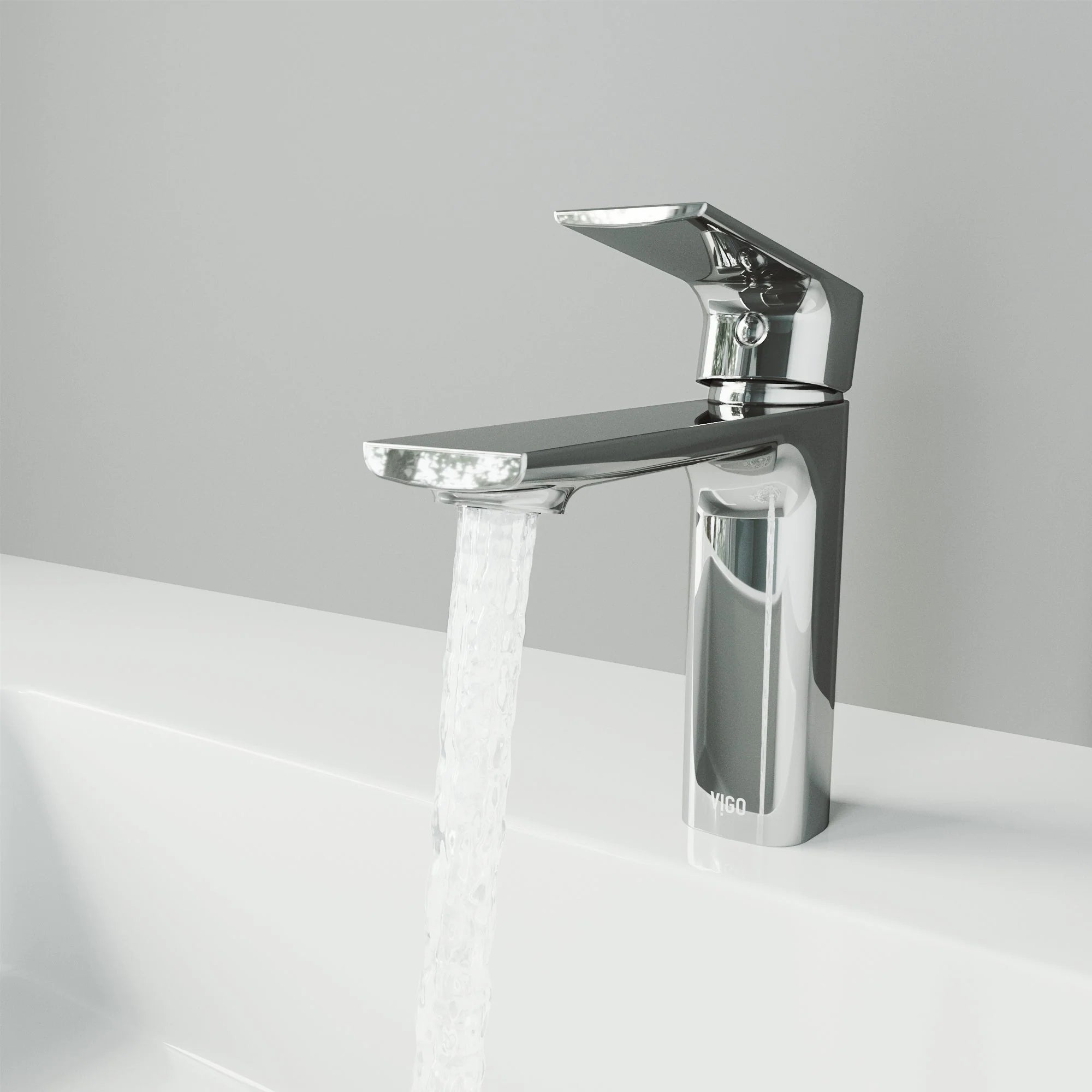 VIGO - Davidson Single Hole Single Lever Bathroom Faucet In Chrome Model# VG01043CH
