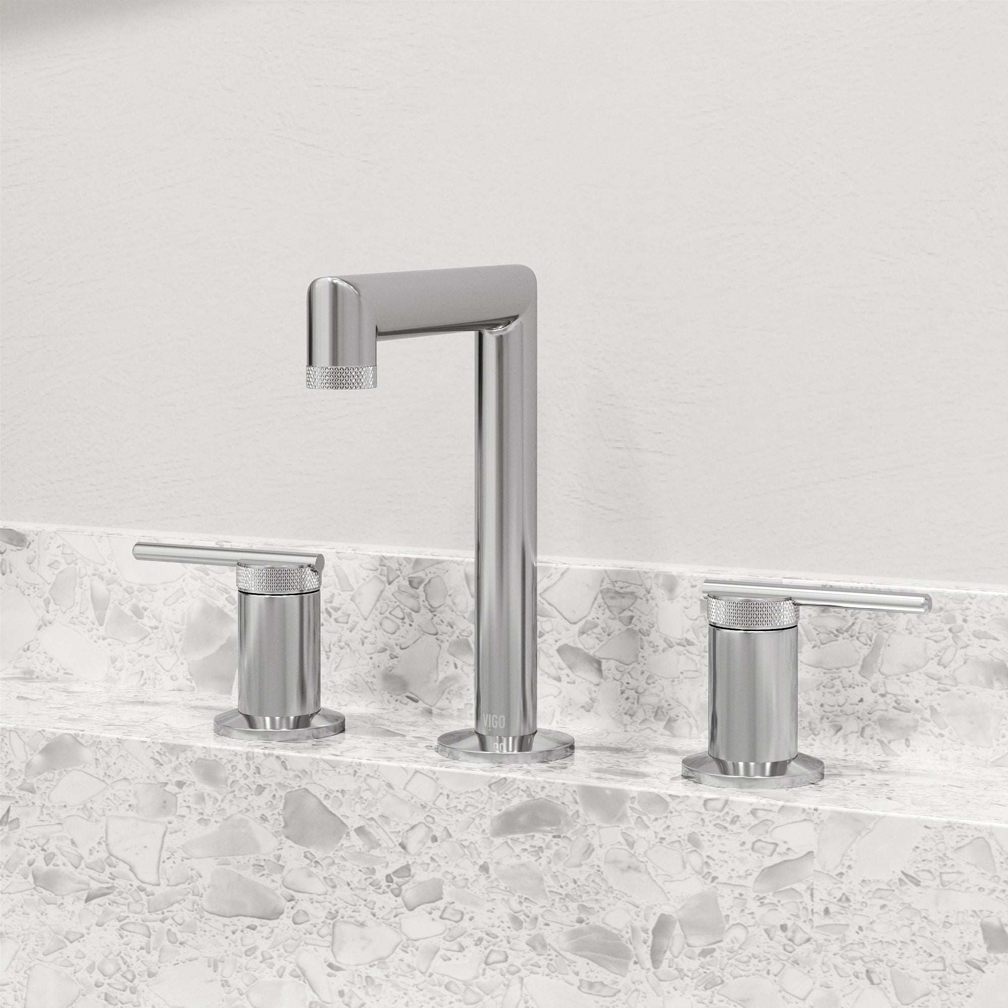 VIGO - Sterling Widespread 2 Handle Bathroom Faucet In Chrome Model# VG01304CH