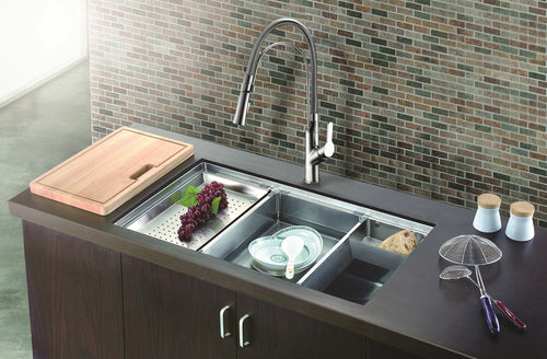 Dawn - 30" Single Bowl Small Radius Undermount Stainless Steel Kitchen Sink In 18 Gauge Model# SRU281610