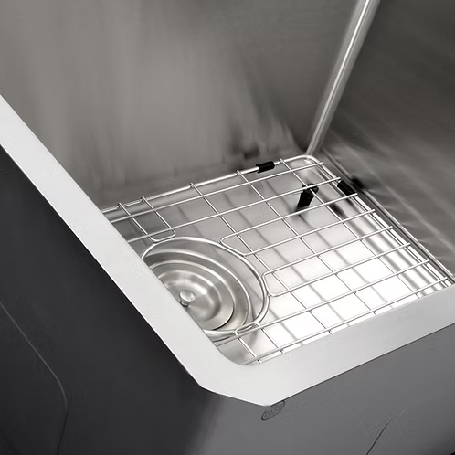 Nantucket Sinks Pro Series Rectangle Single Bowl Undermount Small Radius Corners Stainless Steel Kitchen Sink Model# SR2318-16