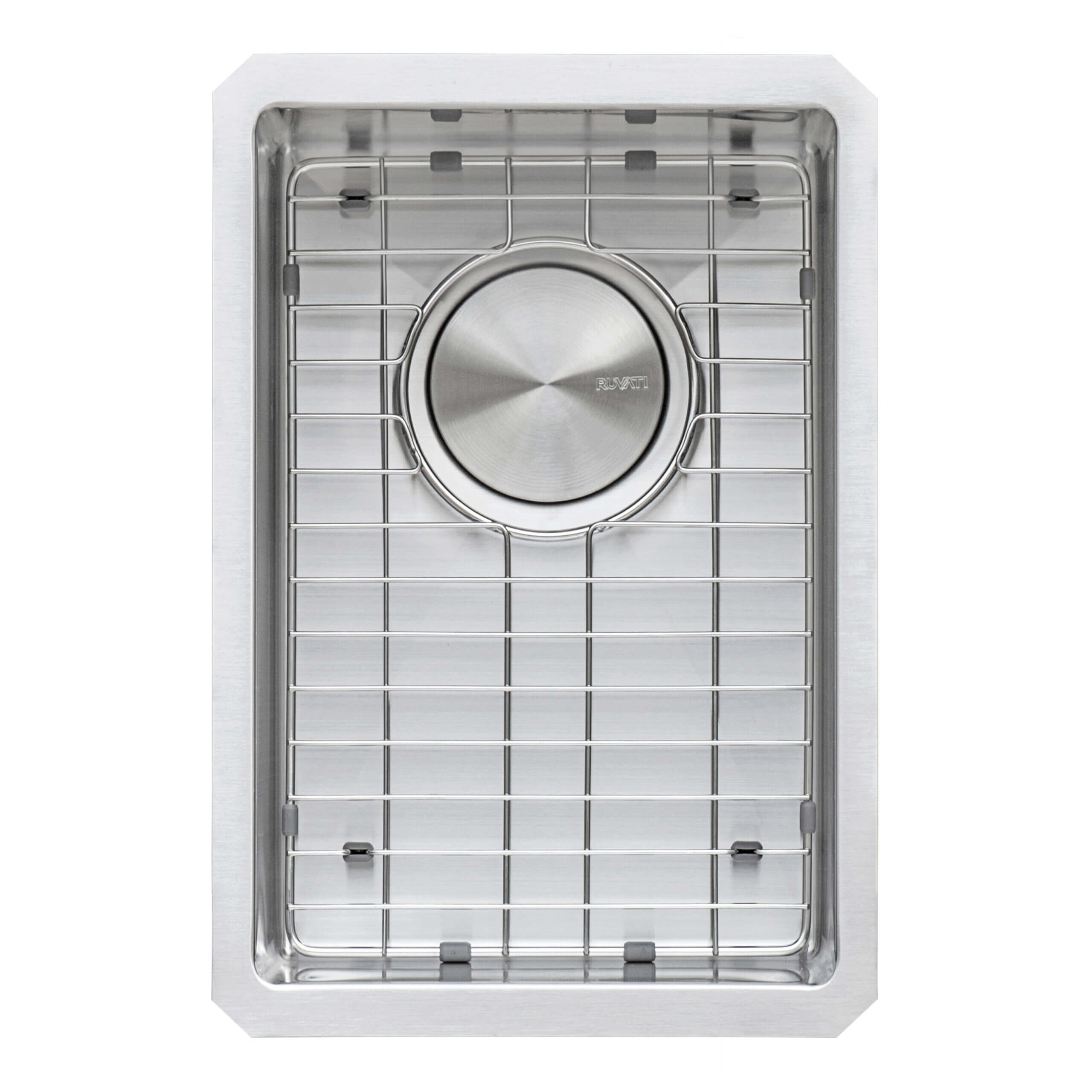 Gravena Ruvati 12" Undermount Bar Prep Kitchen Sink 16 Gauge Round Corners Stainless Steel Single Bowl – Model# RVH7112
