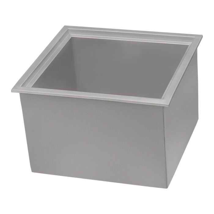Merino Model: RVQ6221 Ruvati Insulated Ice Chest Sink 21 x 20 inch Outdoor BBQ Marine Grade T-316 Top Mount Stainless Steel – Model# RVQ6221