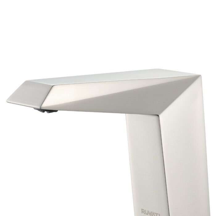 Tropea Model: RVF5231BN Ruvati Tropea Two Handle Widespread Bathroom Faucet Modern Sharp in Brushed Nickel – RVF5231BN