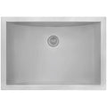 Ariaso Ruvati 16" x 11" Brushed Stainless Steel Rectangular Bathroom Sink Undermount – Model# RVH6107