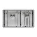 Urbana Model: RVH7417 Ruvati 36-inch Low-Divide Undermount 60/40 Double Bowl 16 Gauge Stainless Steel Kitchen Sink – Model# RVH7417