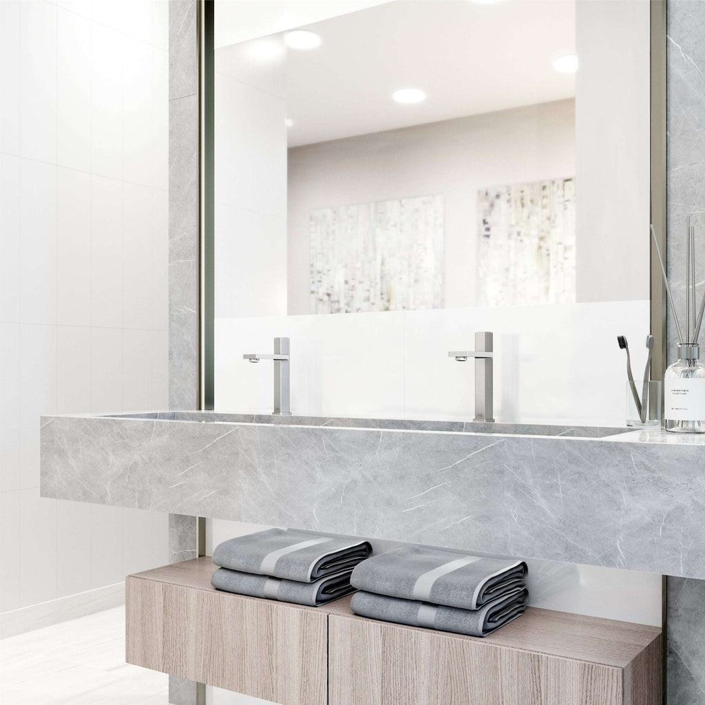 VIGO - Hart Nova Single Hole Bathroom Faucet In Brushed Nickel Model# VG01053BN