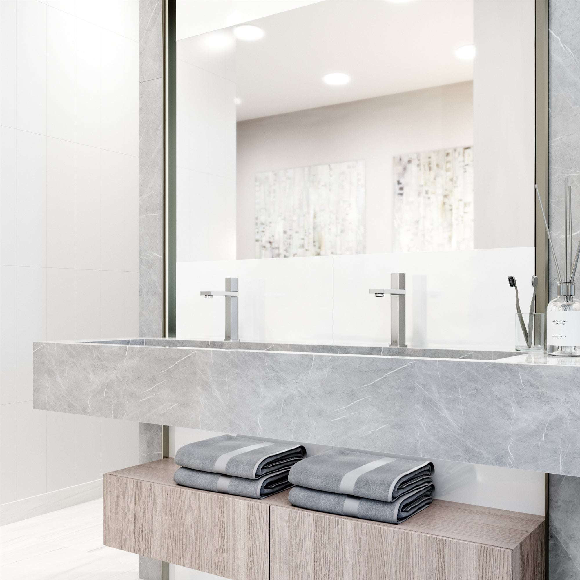 VIGO - Hart Nova Single Hole Bathroom Faucet In Brushed Nickel Model# VG01053BN