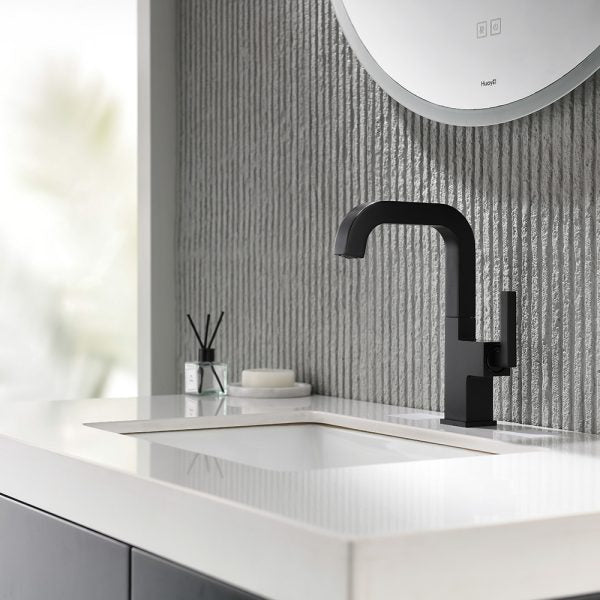 Oakland Single Handle Bathroom Sink Faucet with Pop Up Drain in MB Model# KSB1142MB