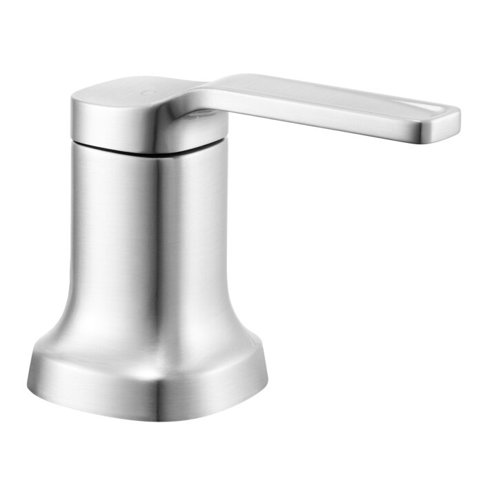 Arti Model: RVF5233BN Ruvati Arti Two Handle Widespread Art Deco Victorian Luxury Bathroom Faucet in Brushed Nickel – RVF5233BN