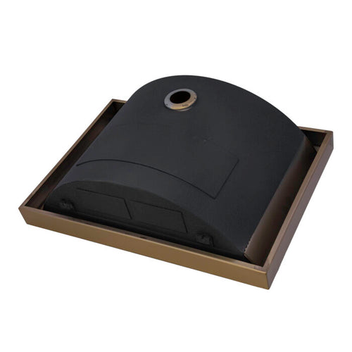 Ariaso Ruvati 20" x 14" Semi-Recessed Drop-in Topmount Brushed Gold Rectangular Bathroom Sink – Model# RVH6211GG