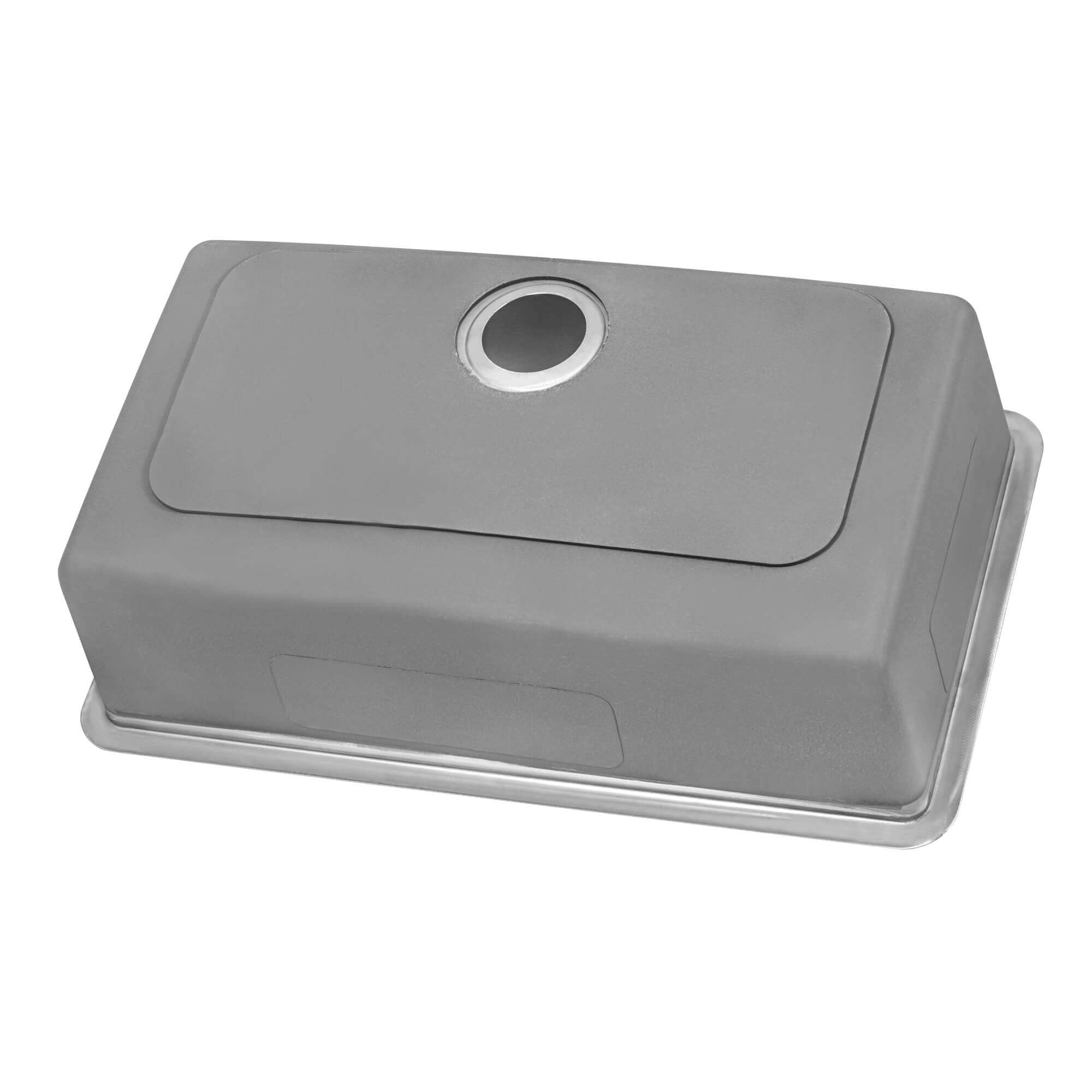 Modena Ruvati 27-inch Undermount Kitchen Sink 16 Gauge Stainless Steel Single Bowl Model# RVM5927