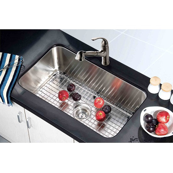 Dawn Stainless Steel Single Bowl 30" Undermount Kitchen Sink Model #ASU106
