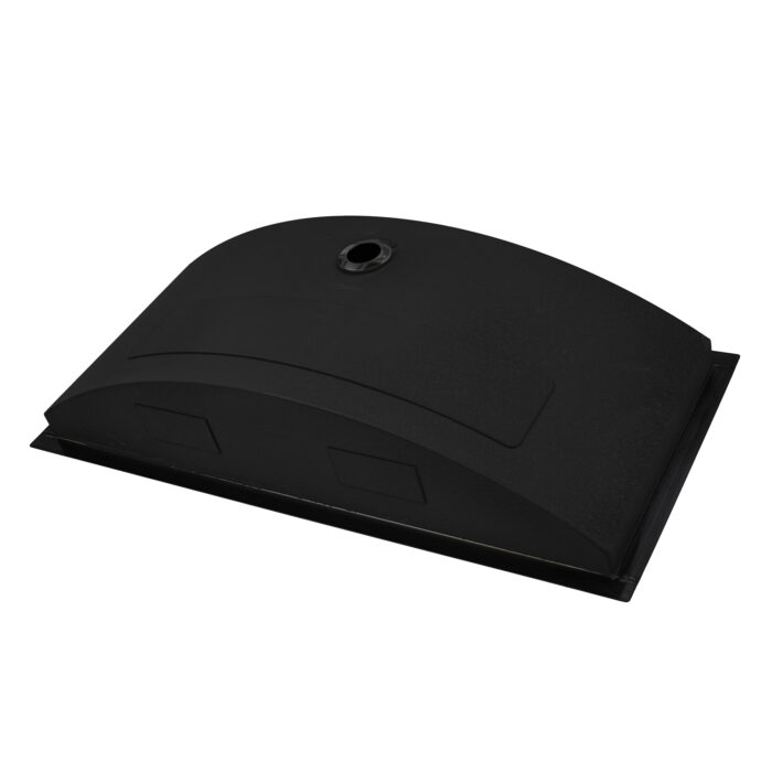 Ariaso Ruvati 34" x 14" Gunmetal Black Stainless Steel Rectangular Bathroom Sink Undermount – Model# RVH6134BL