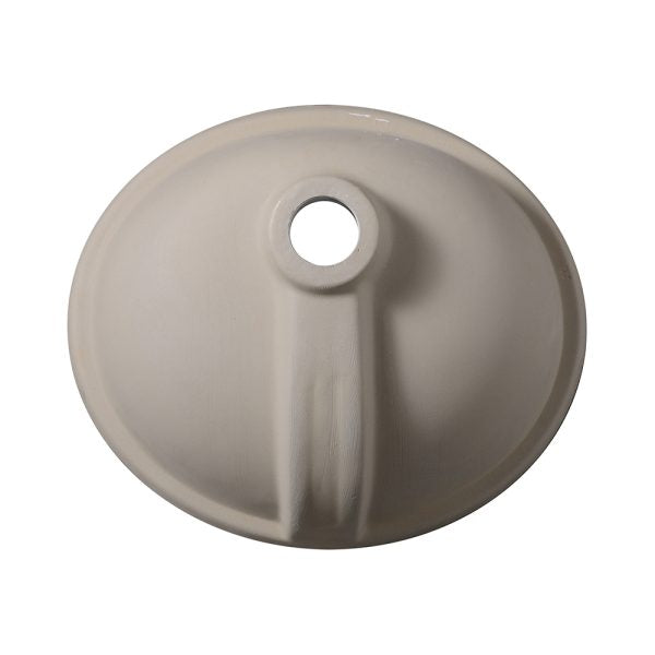 Oakland 13″ x 11″ White Oval Undermount Ceramic Bathroom Sink with Overflow Drain – Model# LVU1311W