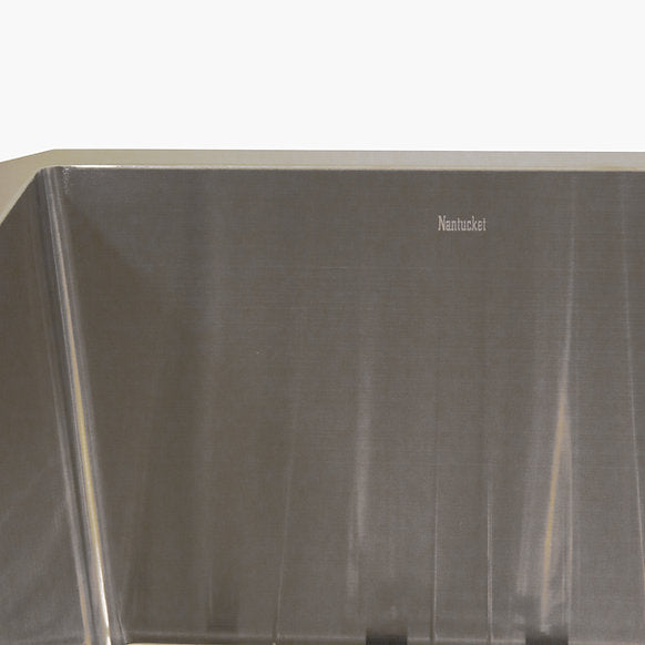 Nantucket Sinks - Small Radius Undermount Equal Double Bowl Stainless Steel Sink Model# SR3219-DE-16