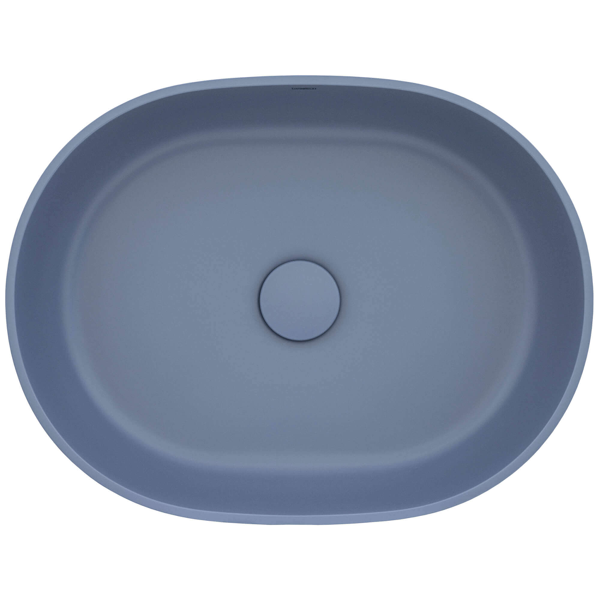 Canali Model: RVB2119LE Ruvati 19-inch Pacific Blue epiStone Solid Surface Modern Bathroom Vessel Sink – RVB2119LE
