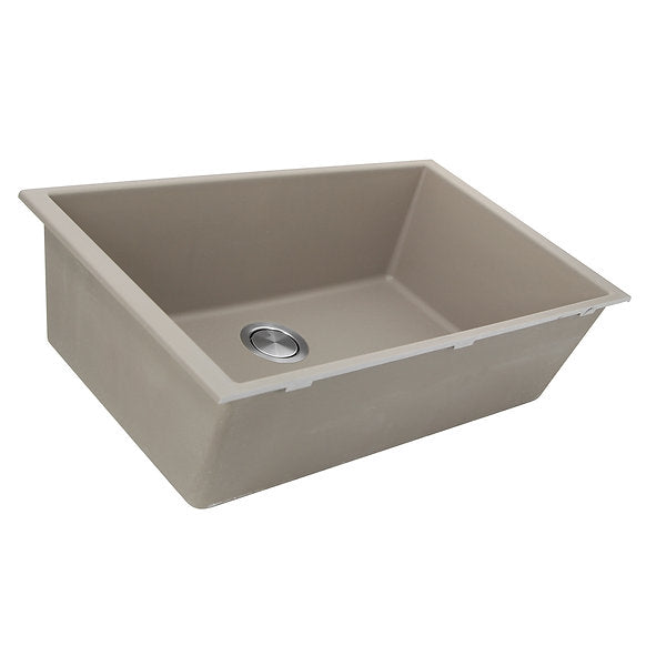 Nantucket Sinks -33" Undermount Granite Composite Sink In Truffle Color Model# PR3320-TR-UM