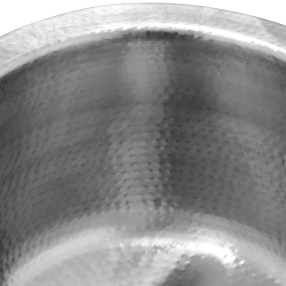 Nantucket Sinks -15" Hand Hammered Round Stainless Steel Bar/Prep Sink Model# RS15-SSMF