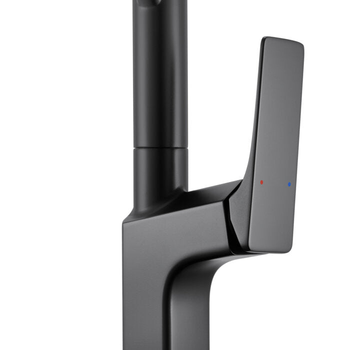 Seneca Pro Seneca Model: RVF1236MB Ruvati Seneca Matte Black Single Handle Pull D ...