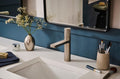 Emilio Model: RVF5133BN Ruvati Emilio Single Hole Diamond Pattern Bathroom Faucet in Stainless Steel Brushed Nickel – RVF5133BN