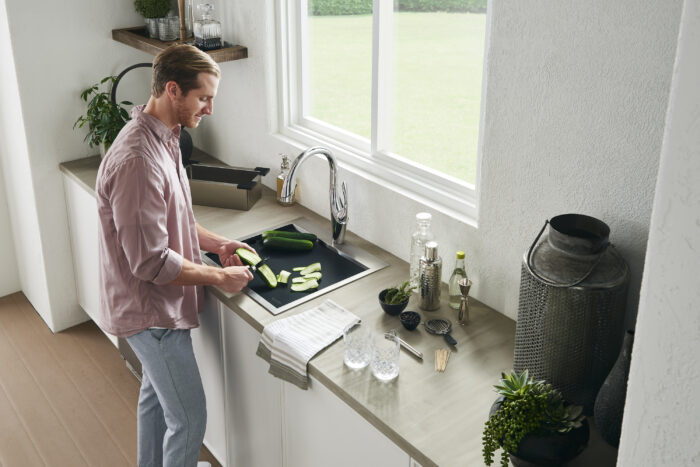 Merino Model: RVQ5215 Ruvati 15 x 15 inch Marine Grade T-316 Workstation Top Mount RV Boat Outdoor Sink Stainless Steel – Model# RVQ5215