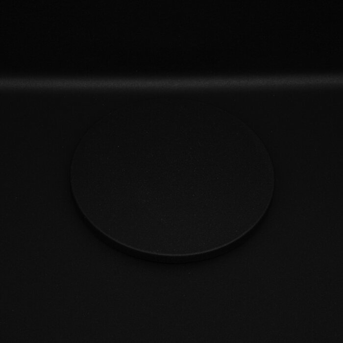 Model: RVA1034BK Ruvati Drain Cover for Composite Kitchen Sink and Garbage Disposal – Matte Black – RVA1034BK