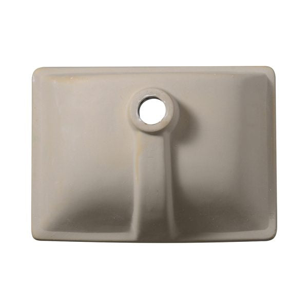 Oakland 16″ x 11″ White Rectangular Undermount Ceramic Bathroom Sink with Overflow Drain – Model# LVU1611-W