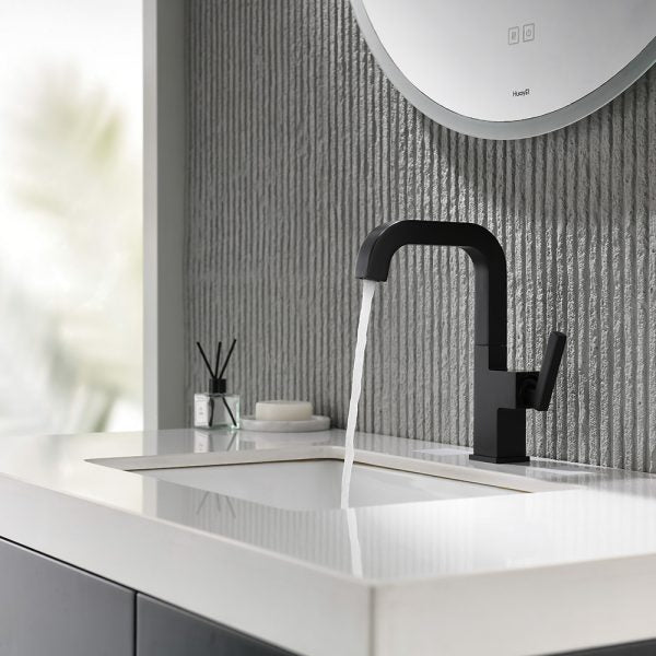 Oakland Single Handle Bathroom Sink Faucet with Pop Up Drain in MB Model# KSB1142MB