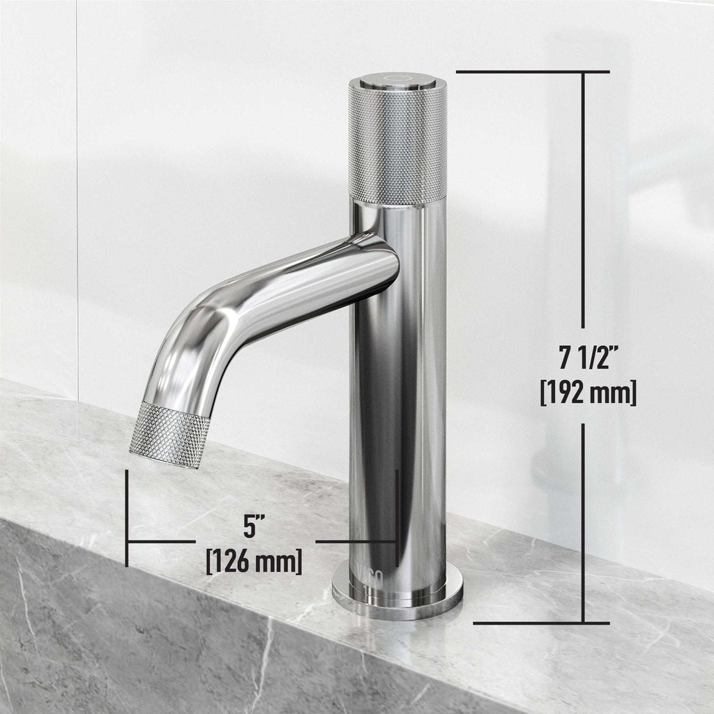 VIGO - Apollo Single Hole Bathroom Faucet In Chrome Model# VG01048CH
