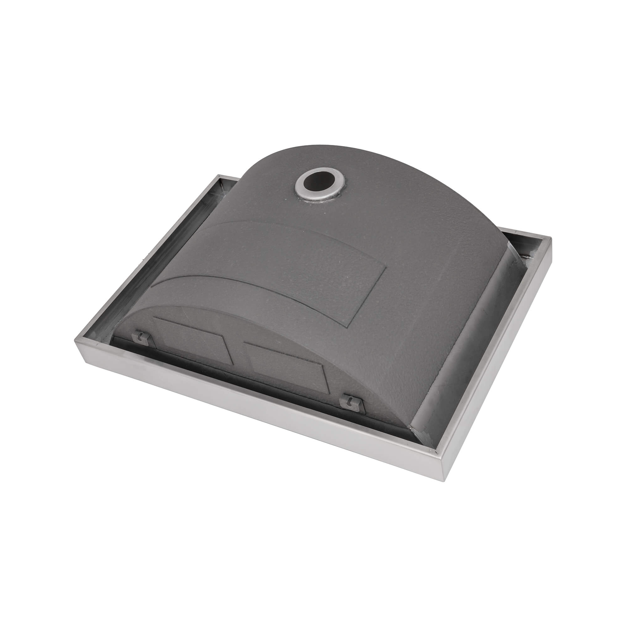 Ariaso Ruvati 20 x 14 inch Semi-Recessed Drop-in Topmount Brushed Stainless Steel Rectangular Bathroom Sink – Model# RVH6211ST