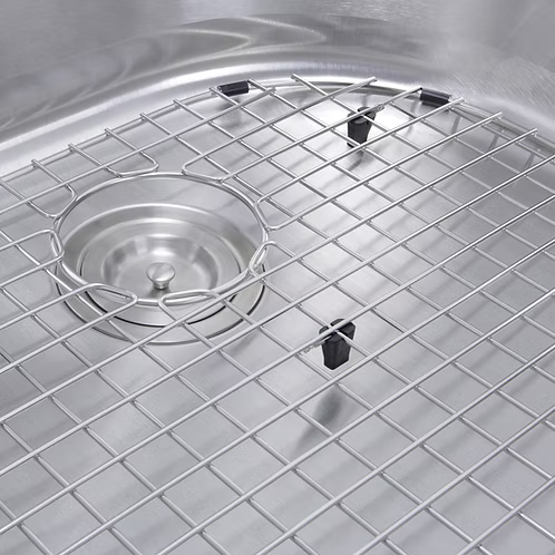 Nantucket Sinks - 23 Inch D-Bowl Undermount Stainless Steel Kitchen Sink, 16 Gauge Model# NS03i-16