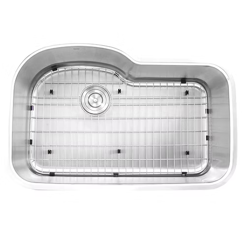 Nantucket Sinks - Oblong Undermount Stainless Steel Kitchen Sink, 16 Gauge Model#  MOBYXL-16
