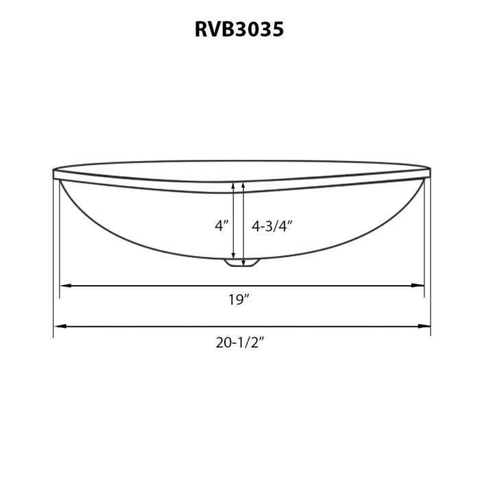 Murano Model: RVB3035 Ruvati 20 inch Murano Glass Art Drop In Round Decorative Pattern Bathroom Sink – Spira Luxe Pearl White – RVB3035