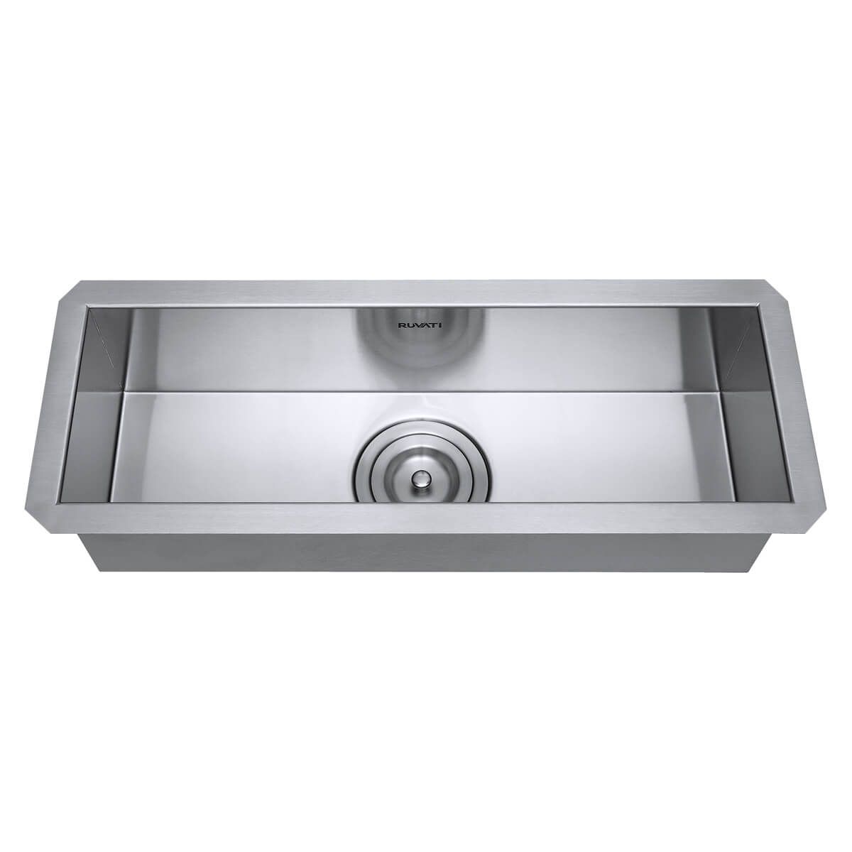 Nesta Ruvati 23″ x 8″ Bar Prep Sink Narrow Trough Undermount 16 Gauge Stainless Steel Single Bowl – Model# RVH7120