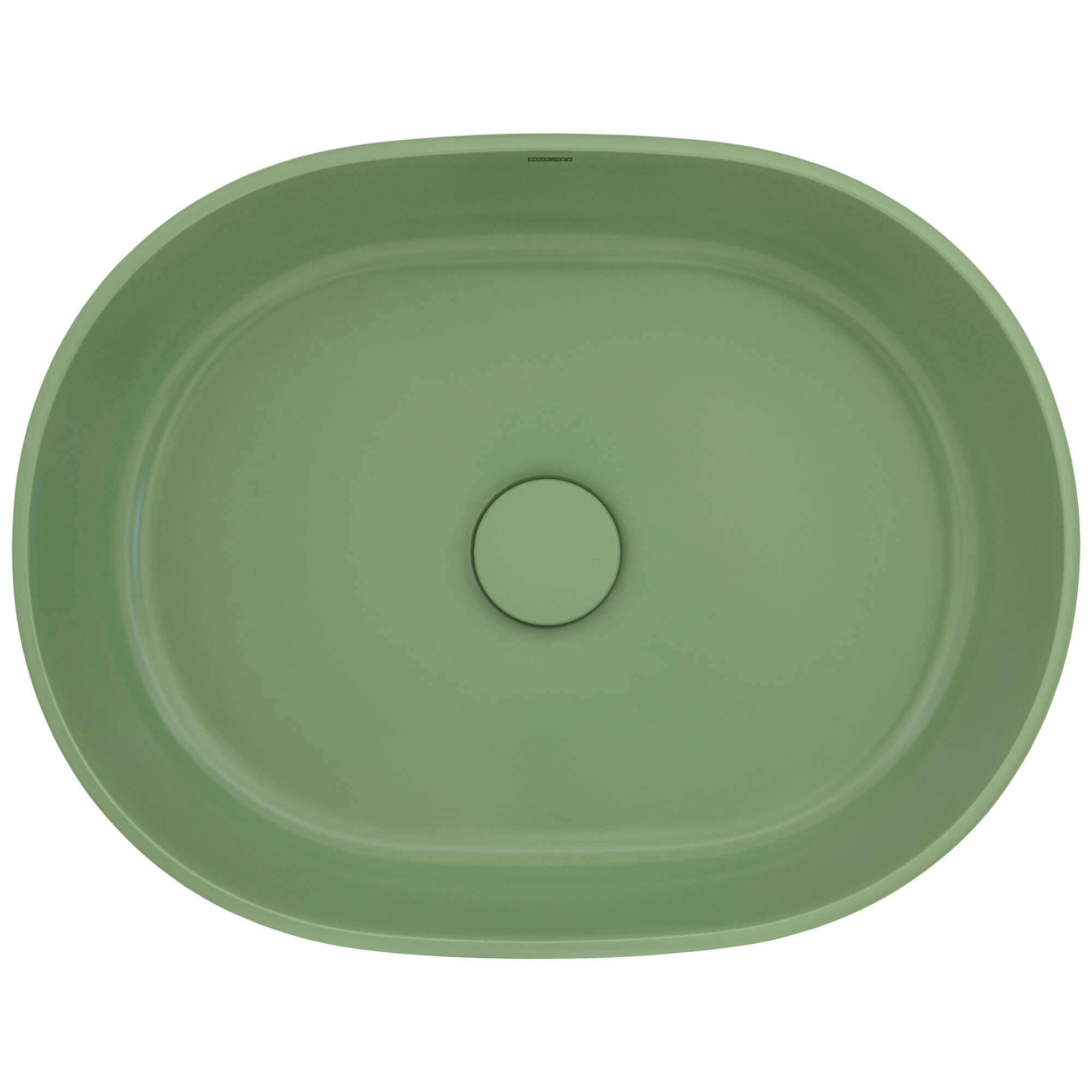 Canali Model: RVB2119GN Ruvati 19-inch Avocado Lime Green epiStone Solid Surface Bathroom Vessel Sink – RVB2119GN