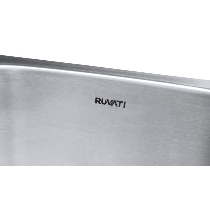 Parmi Model: RVM4505 Ruvati 29-inch Undermount 40/60 Double Bowl 16 Gauge Stainless Steel Kitchen Sink – RVM4505