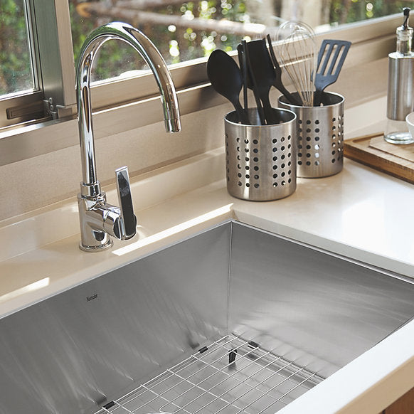 Nantucket Sinks - 28" Pro Series Large Rectangle Single Bowl Undermount Zero Radius Stainless Steel Kitchen Sink Model# ZR2818-16