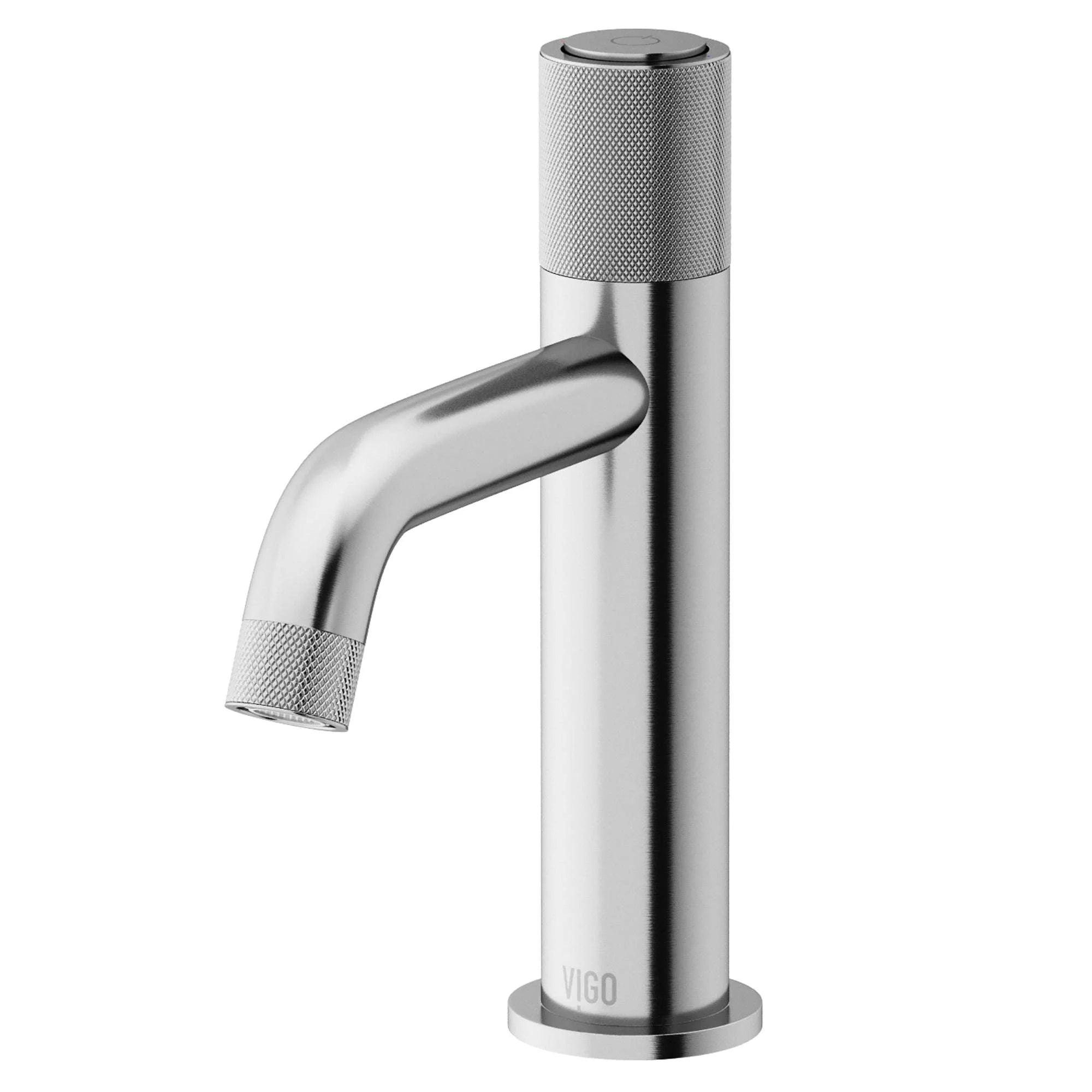 VIGO - Apollo Single Hole Bathroom Faucet In Brushed Nickel Model# VG01048BN