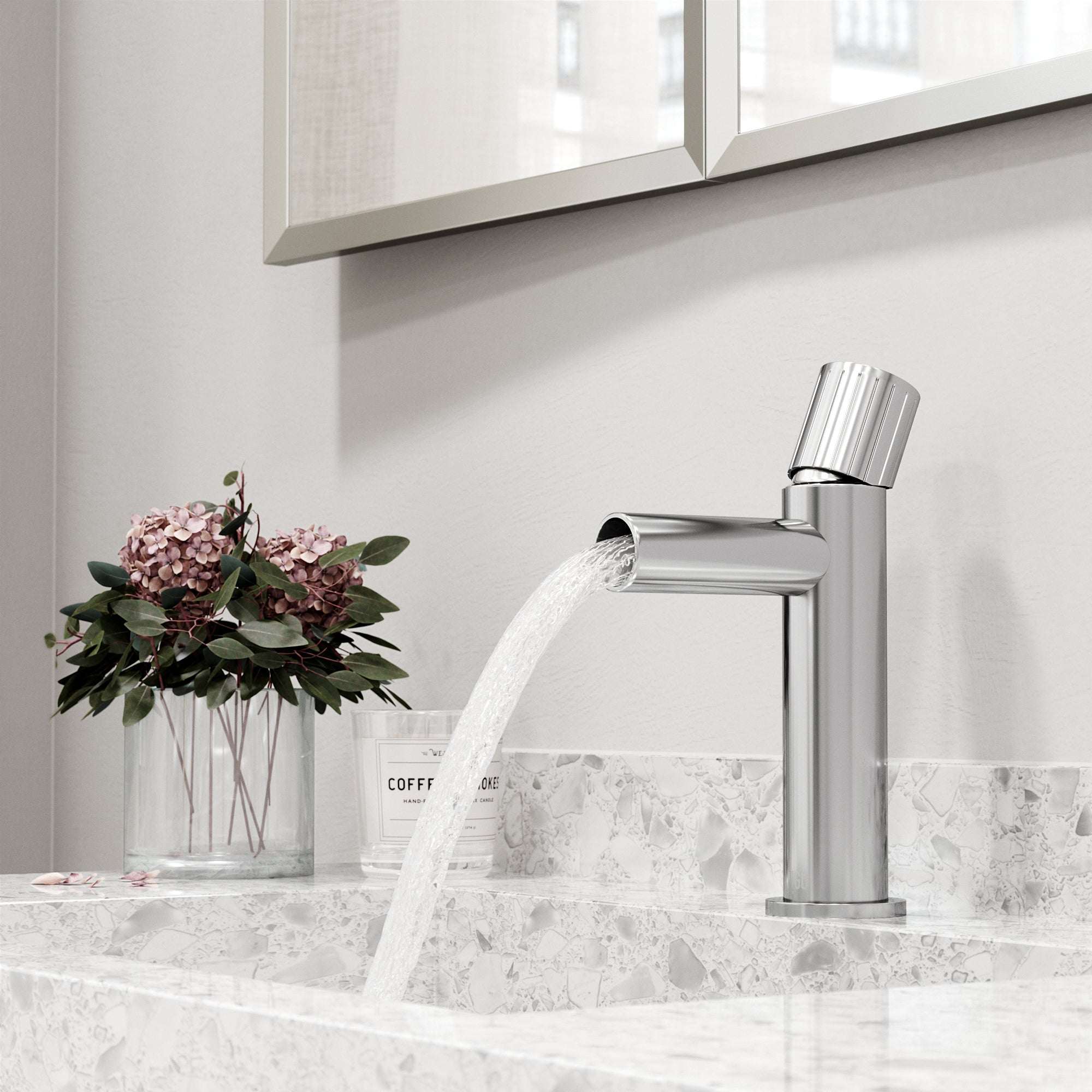 VIGO - Ashford Single Hole Bathroom Faucet In Chrome Model# VG01052CH