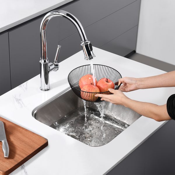 Oakland 18″ Square Undermount Stainless Steel Single Bowl Bar/Prep/Kitchen Sink Model# KSU1818