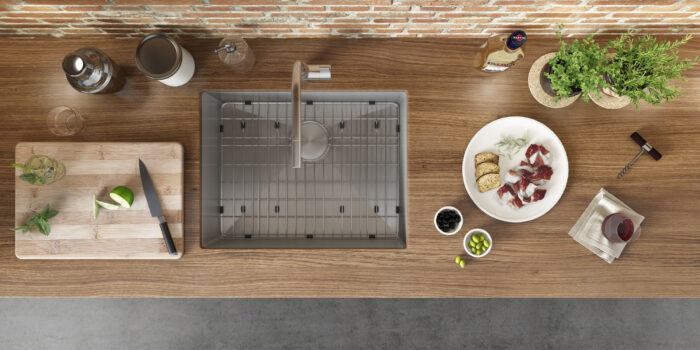 Gravena Model: RVH7250 Ruvati 28-inch Undermount 16 Gauge Stainless Steel Kitchen Sink Rounded Corners Single Bowl – Model# RVH7250