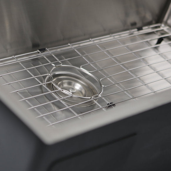 Nantucket Sinks - 36" Pro Series Oversized Rectangle Single Bowl Undermount Small Radius Stainless Steel Kitchen Sink Model# SR3618-16