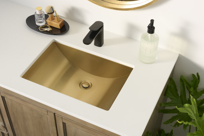 Este Model: RVF5135MB Ruvati Este Single Hole Modern Transitional Bathroom Vanity Faucet in Matte Black – RVF5135MB